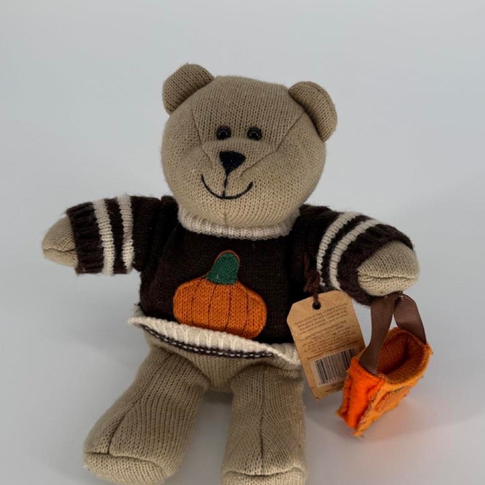 Starbucks Bearista Bear Plush Halloween 2009 Autumn 85th Trick or Treat NWT